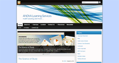 Desktop Screenshot of anova-learning.com